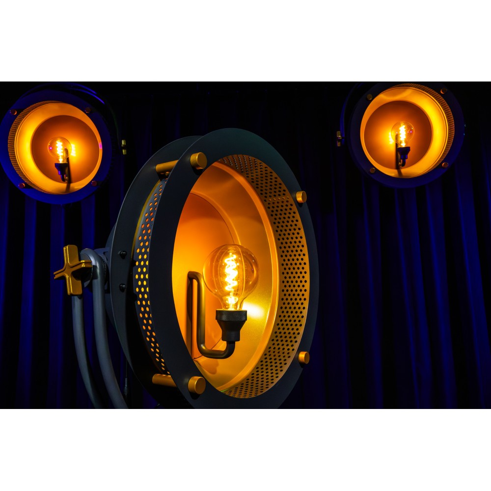 SHOWTEC Edison Vintage V1 Retro DMX LED light with dimmer and E27 socket Luce LED retrò DMX con dimmer e presa E27