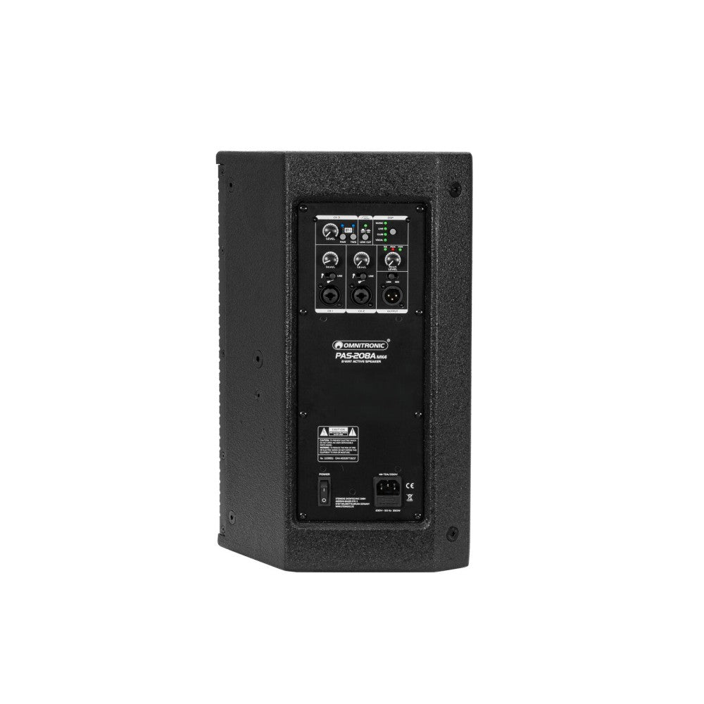 OMNITRONIC PAS-208A MK4 2-way Top, attivo, DSP, BT