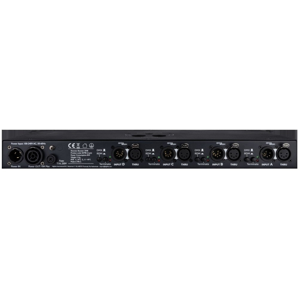 SHOWTEC Booster 2048 Booster DMX 4-Universe con RDM - 5P