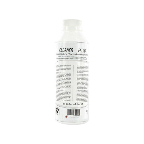 Líquido de limpieza para máquinas de humo BoomTone DJ de 250 mL