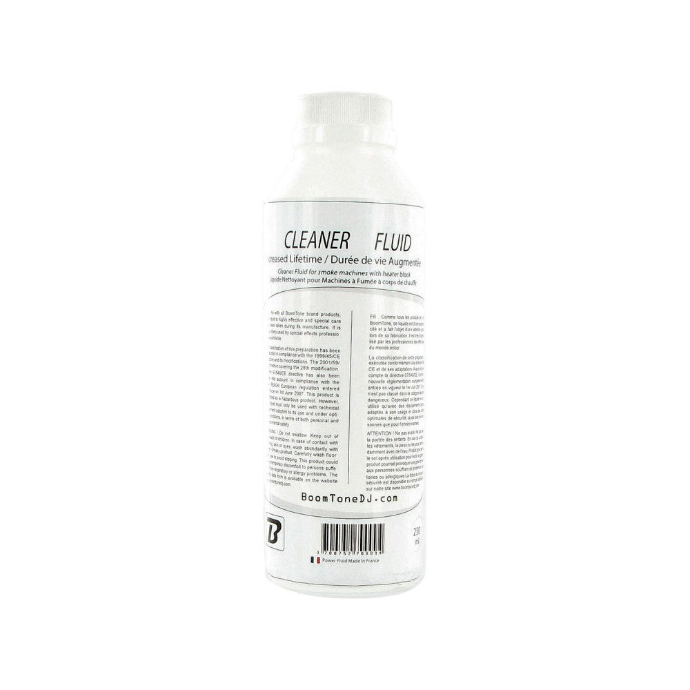 BoomTone DJ Liquido per Pulizia Macchina del Fumo da 250 mL