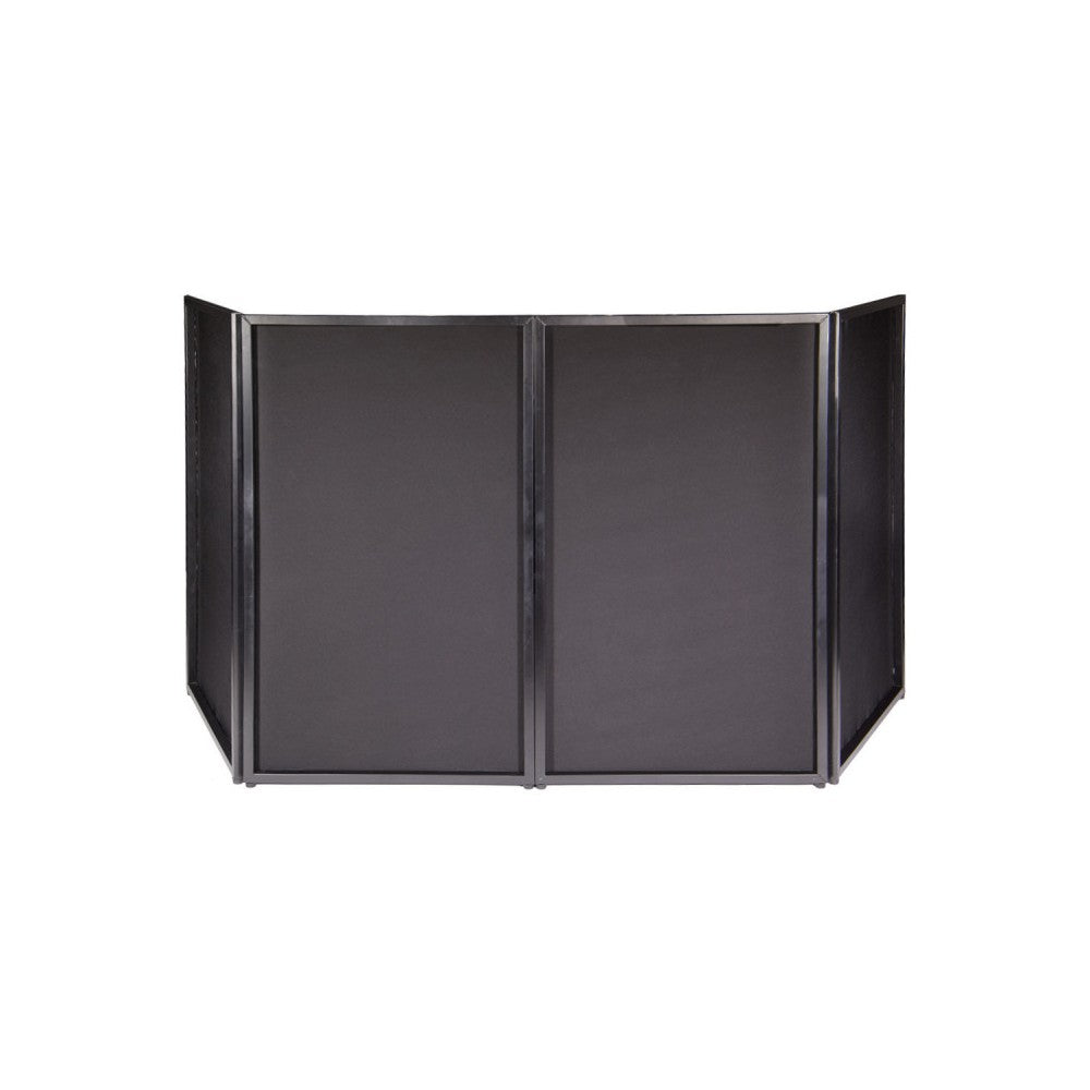 BoomTone DJ Stand to set up the DJ equipment and hide the control room - black color