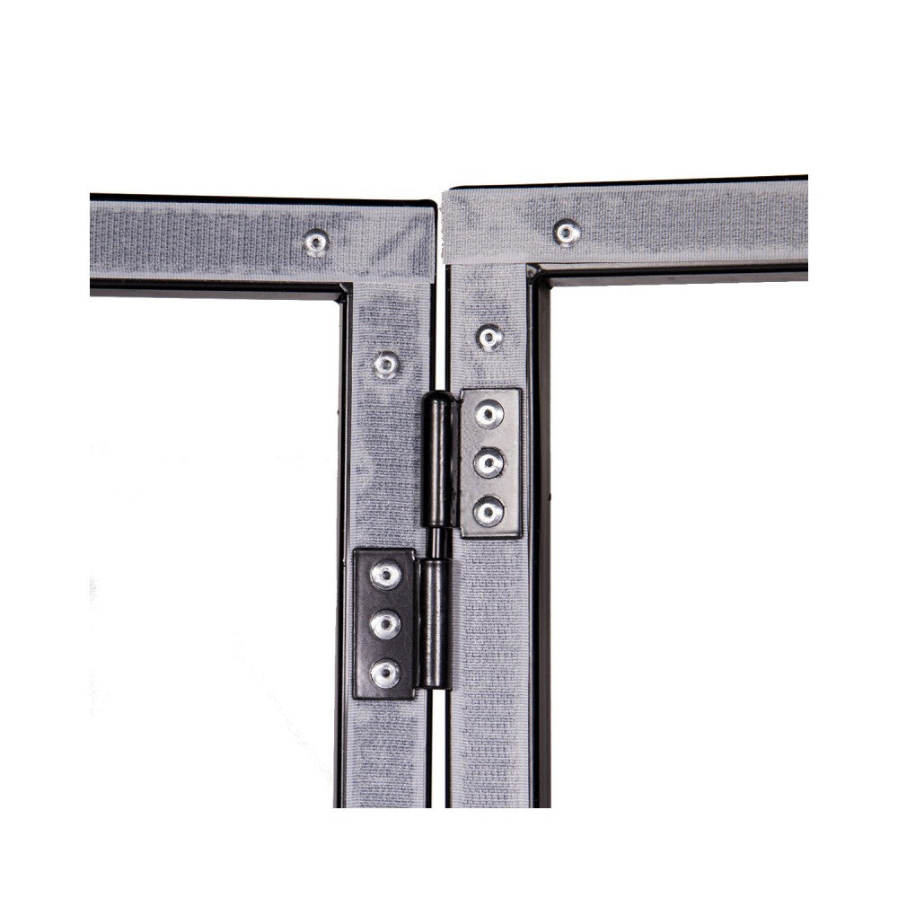 BoomTone DJ Stand to set up DJ equipment and conceal the control booth - black color