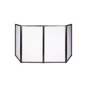 BoomTone DJ Stand to set up the DJ equipment and hide the control room - white color