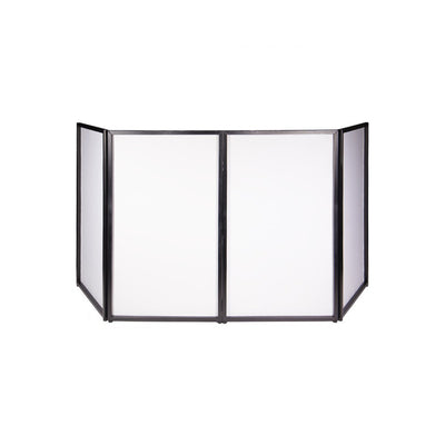 BoomTone DJ Stand to set up the DJ equipment and hide the control room - white color