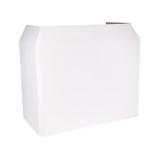 BoomTone DJ DJ stand to set up the DJ equipment professionally and hide the control room - white Lycra
