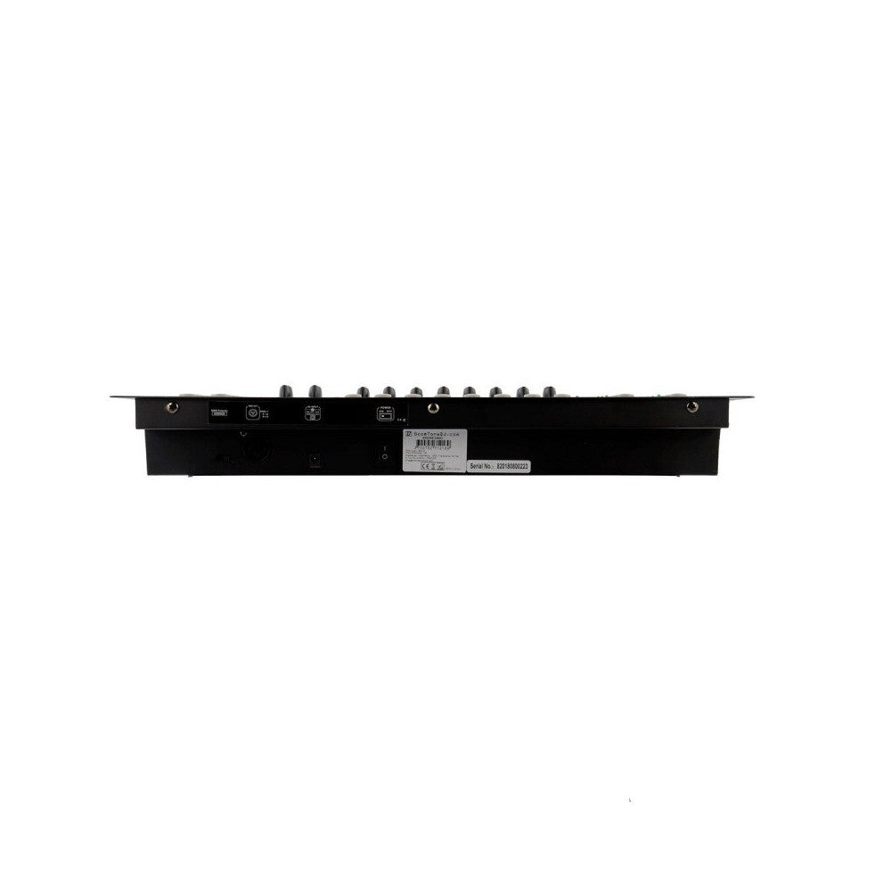 BoomTone DJ 192 channels DMX controller for lighting effects, 23 banks of 8 scenes, 12 fixtures