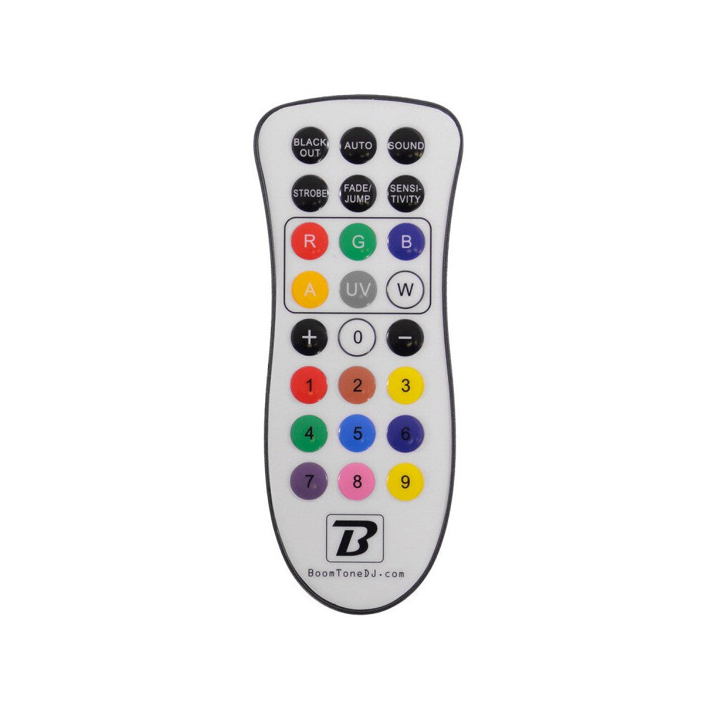 Proyector LED BoomTone DJ 4 x 15 W a batería con conexión Wi-Fi