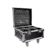 BoomTone DJ Flight-case designed for transporting 6 BoomtoneDj EZ-BOX 4 x 15 W projectors and recharge them