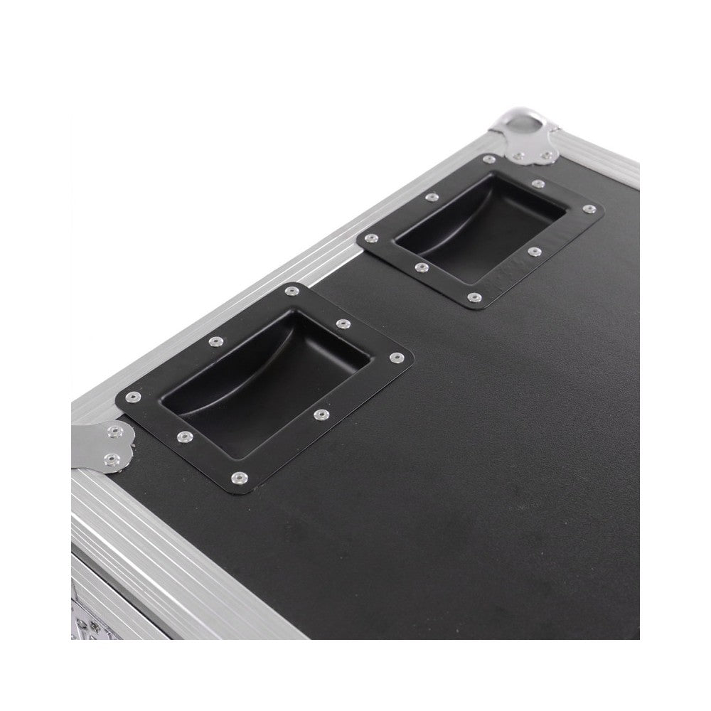 BoomTone DJ Flight case designed for transporting 6 BoomtoneDj EZ-BOX 4 x 15 W projectors and recharging them
