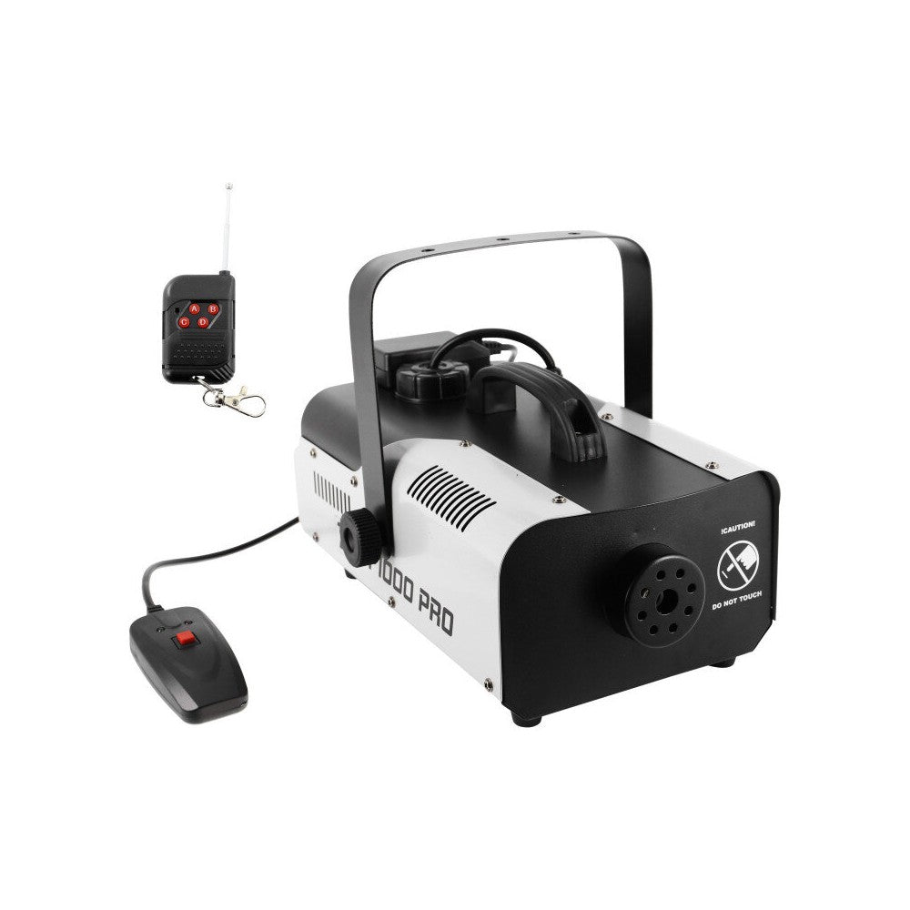BoomTone DJ 1000 W compact smoke machine, 150 m3/min flow