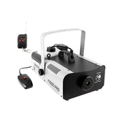 BoomTone DJ 1500 W compact smoke machine, 450 m3/min flow, HF remote control included