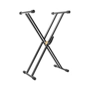 BoomTone DJ Double bar X-shaped stand, height 67 - 92 cm, max. load 20 kg