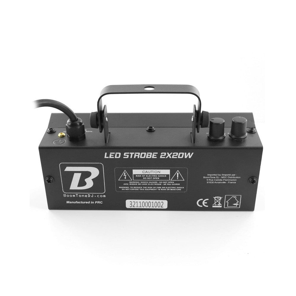 BoomTone DJ 2 x 20W LED Strobe