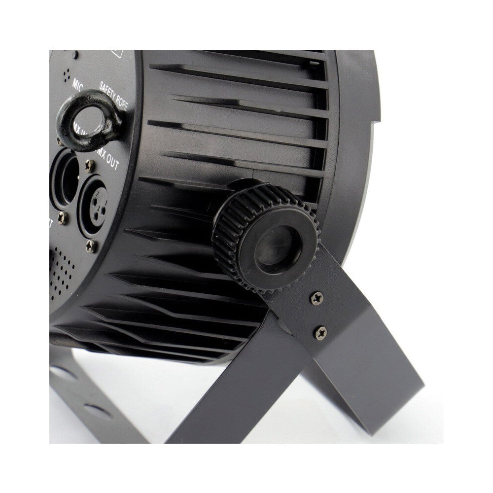Proyector LED BoomTone DJ 7 x 10 W 5 en 1, incluye mando a distancia por infrarrojos