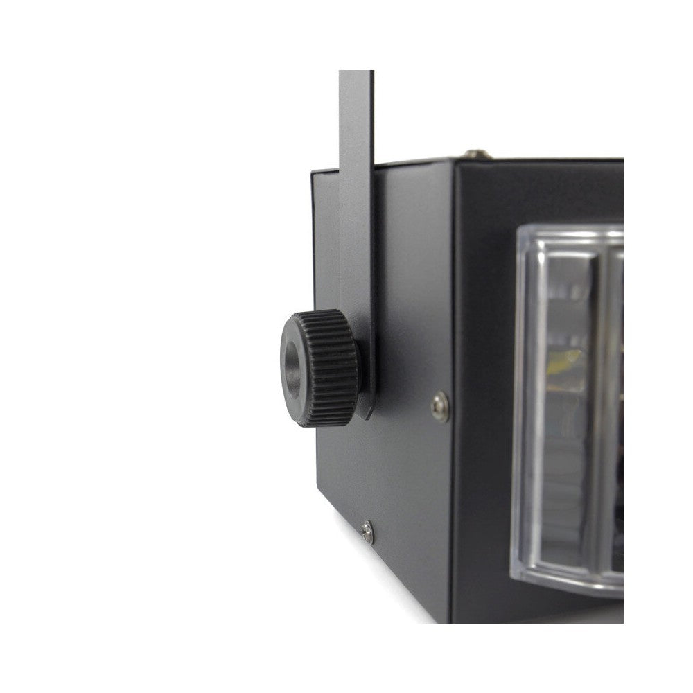 BoomTone DJ 4-in-1 light show with a multitude of effects: laser, strobe, animated gobos, Derby