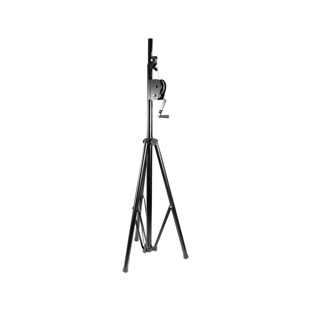 BoomTone DJ Self-braking winch lifting foot, max. load 70 kg, max. height 3 m