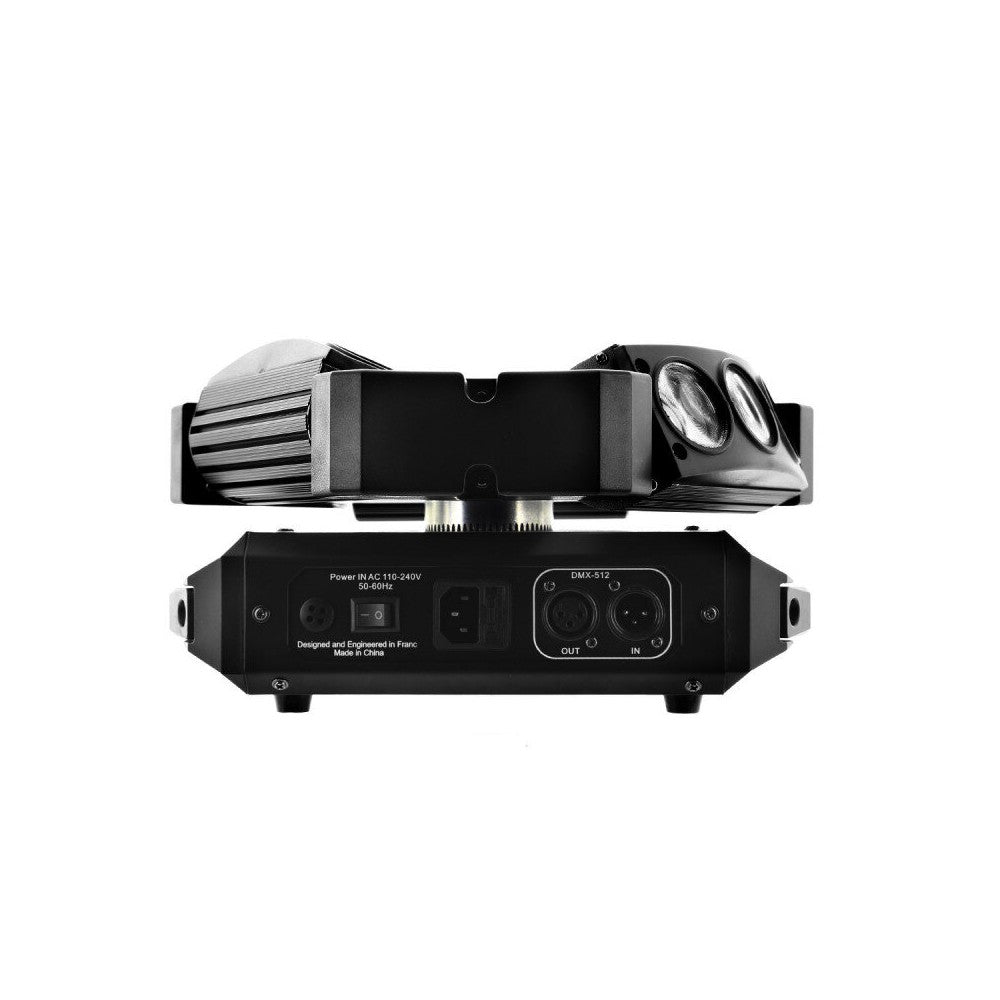 BoomTone DJ 9 CREE x 12 W RGBW 4-in-1 LEDs Beam effect light show with 3 x 3 lenses