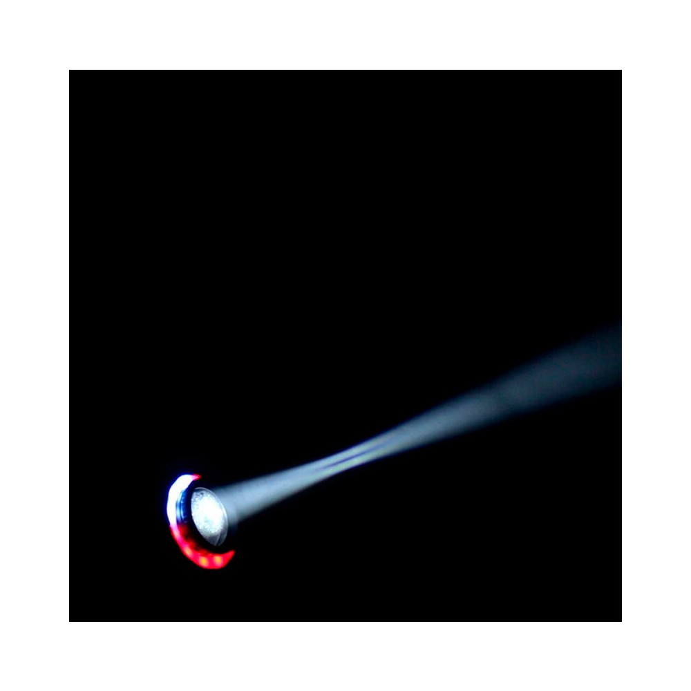 BoomTone DJ 30 W high brightness lyre spot with RGB LED ring, Strobe effect, 7 color & 7 Gobos wheels