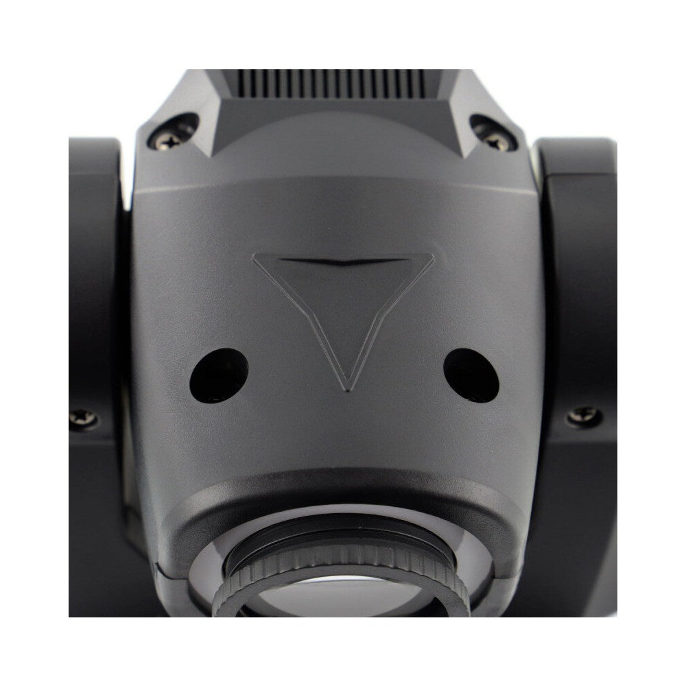 BoomTone DJ 30 W high brightness lyre spot with RGB LED ring, Strobe effect, 7 color & 7 Gobos wheels