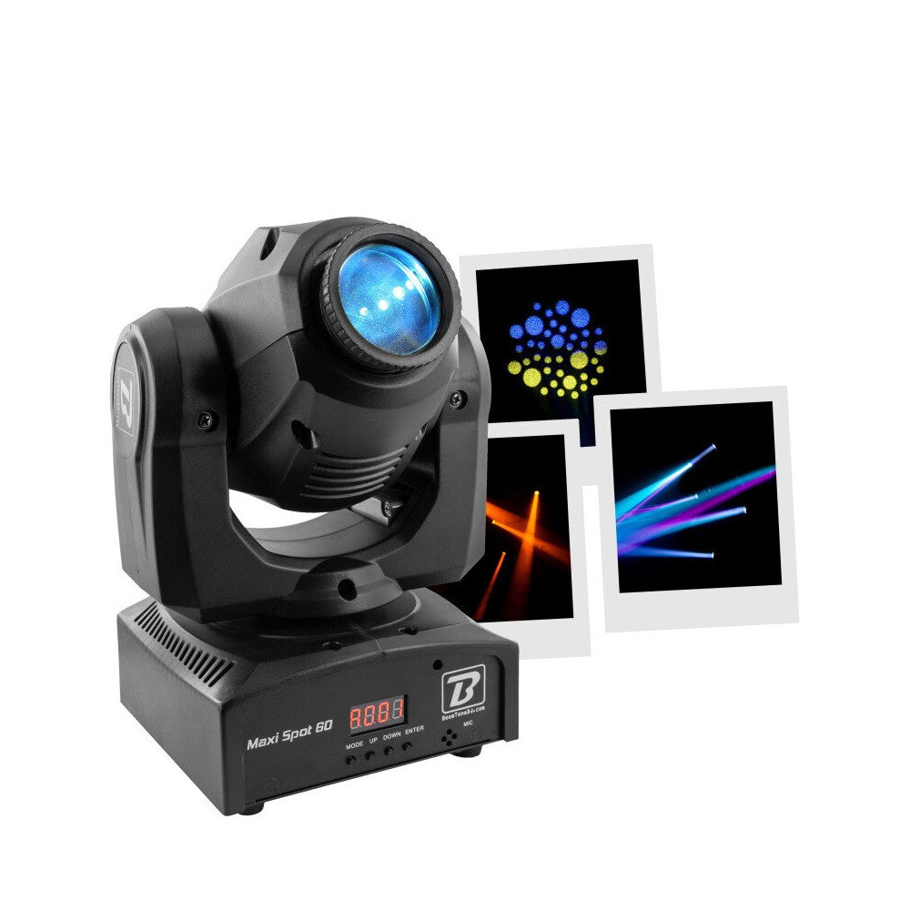 BoomTone DJ 60 W high brightness Spot lyre , Strobo effect, 7 color &amp; 7 Gobos wheels