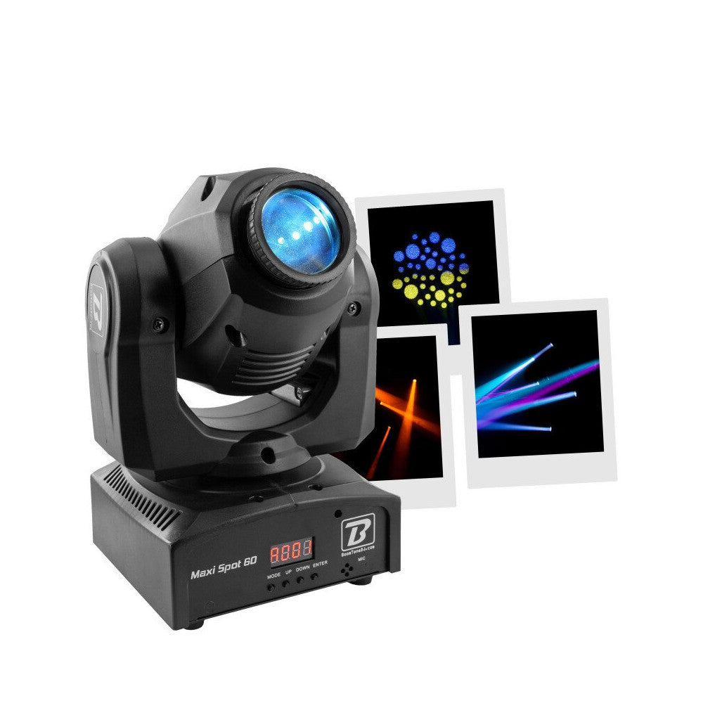 BoomTone DJ 60 W high brightness Spot lyre , Strobo effect, 7 color &amp; 7 Gobos wheels