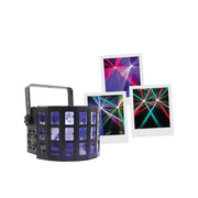 BoomTone DJ 4 x 5 W RGBW LED light show, IR remote control included