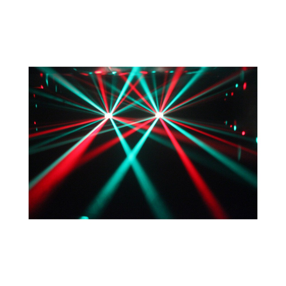 Espectáculo de luces LED BoomTone DJ 4 x 5 W RGBW, control remoto IR incluido
