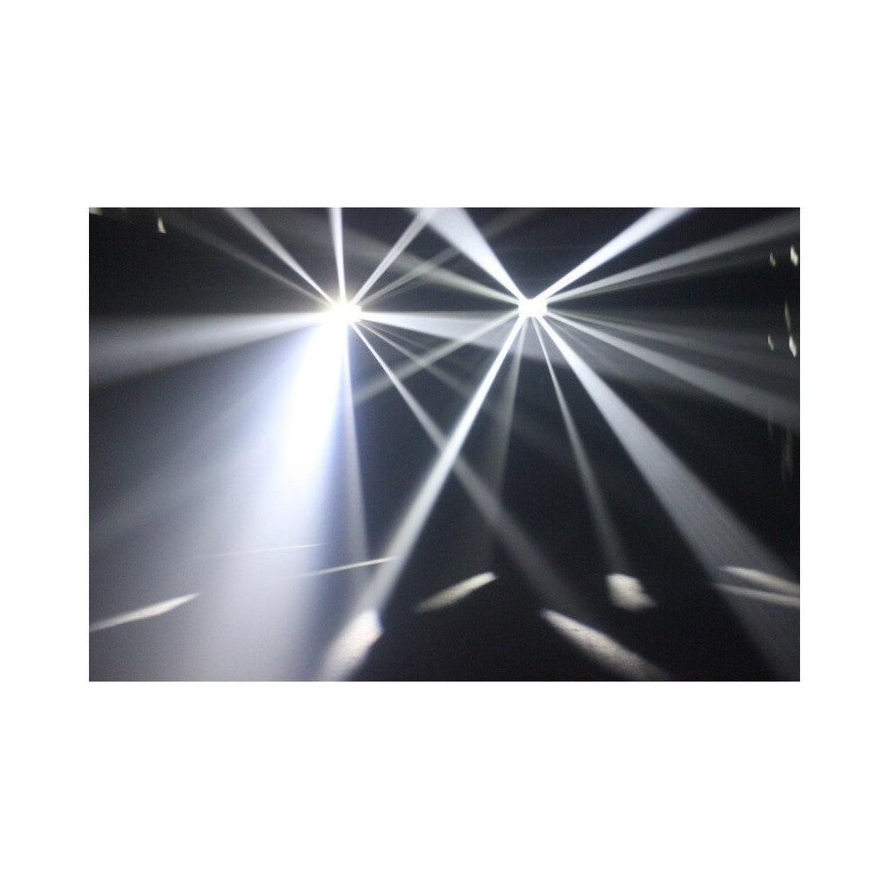 Espectáculo de luces LED BoomTone DJ 4 x 5 W RGBW, control remoto IR incluido