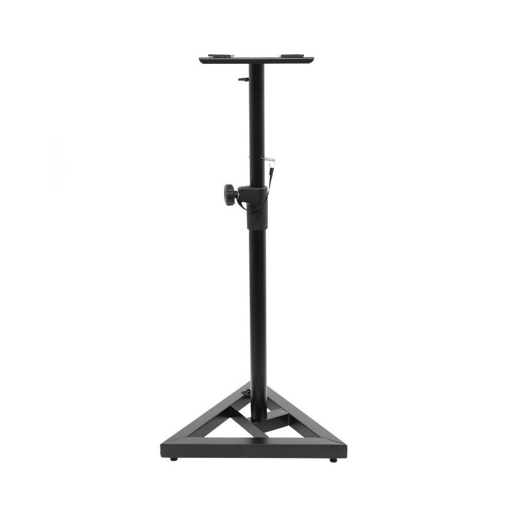 BoomTone DJ Monitor speaker stand, adjustable height with triangular base