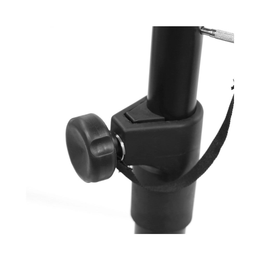 BoomTone DJ Monitor speaker stand, adjustable height with triangular base