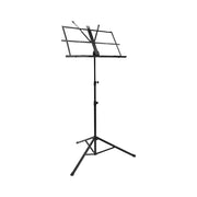 BoomTone DJ Foldable music stand, adjustable height, black color, adjustable high from 46 to 110 cm