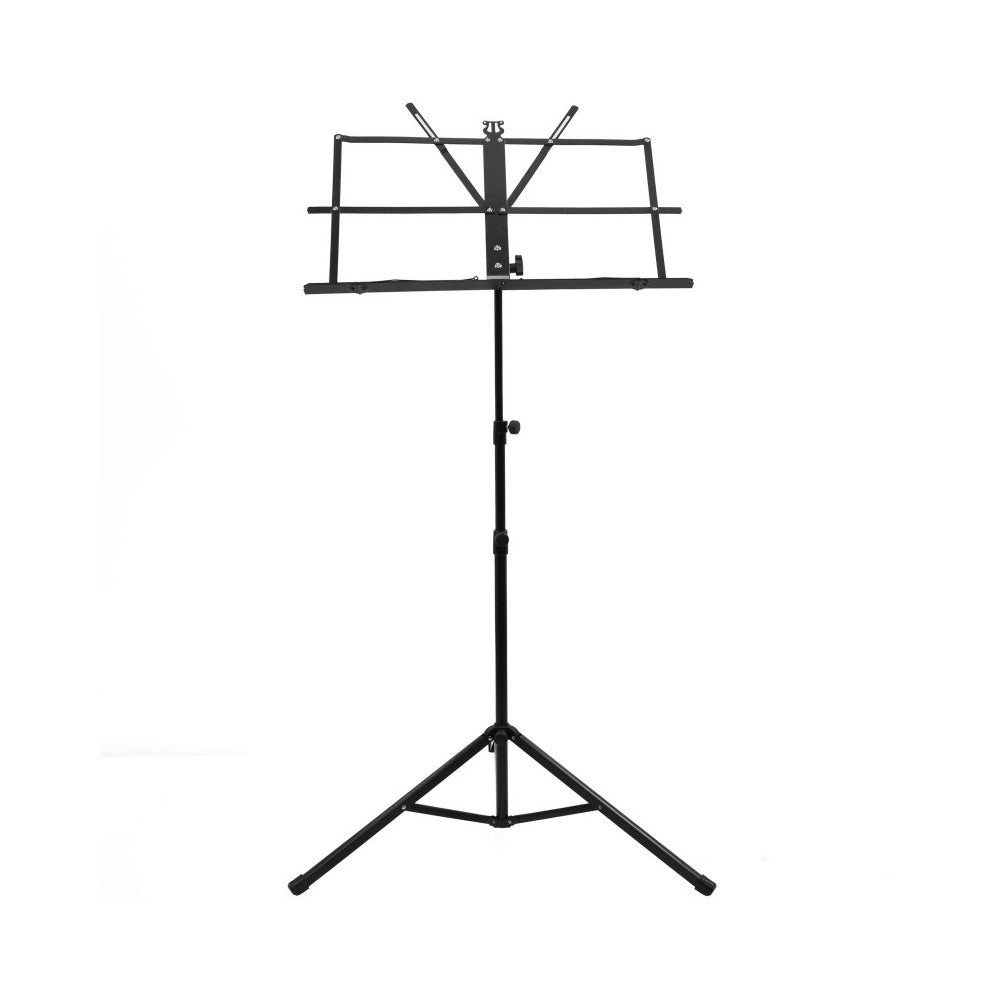 BoomTone DJ Foldable music stand, adjustable height, black color, adjustable high from 46 to 110 cm