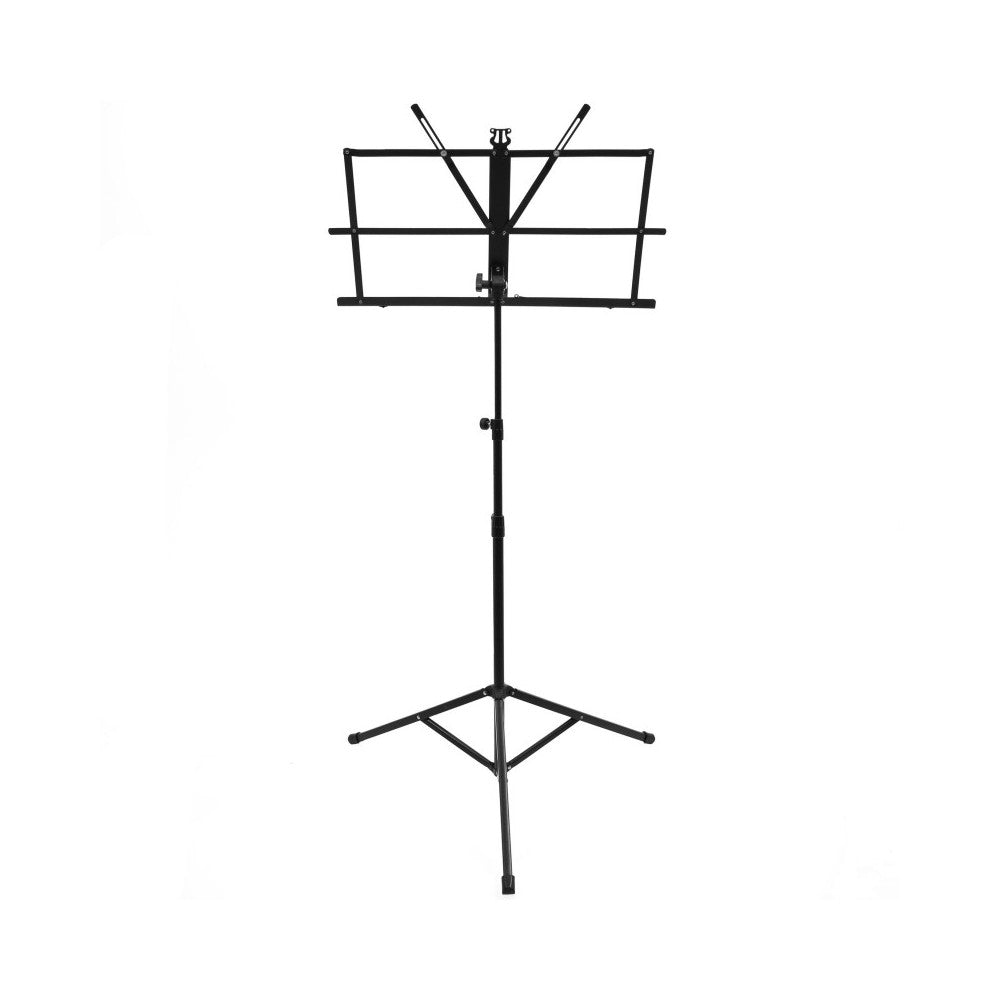 BoomTone DJ Foldable music stand, adjustable height, black color, adjustable high from 46 to 110 cm