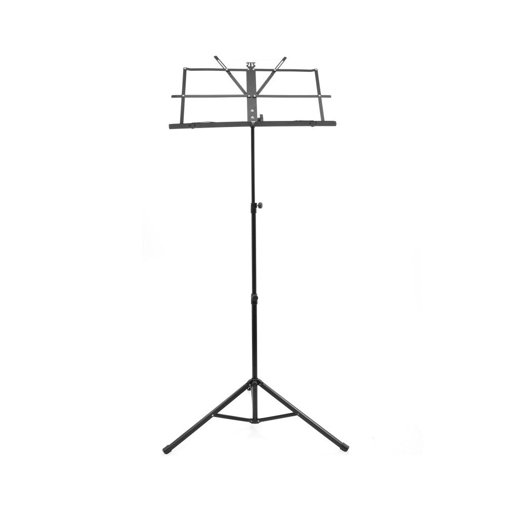 BoomTone DJ Foldable music stand, adjustable height, black color, adjustable high from 46 to 110 cm