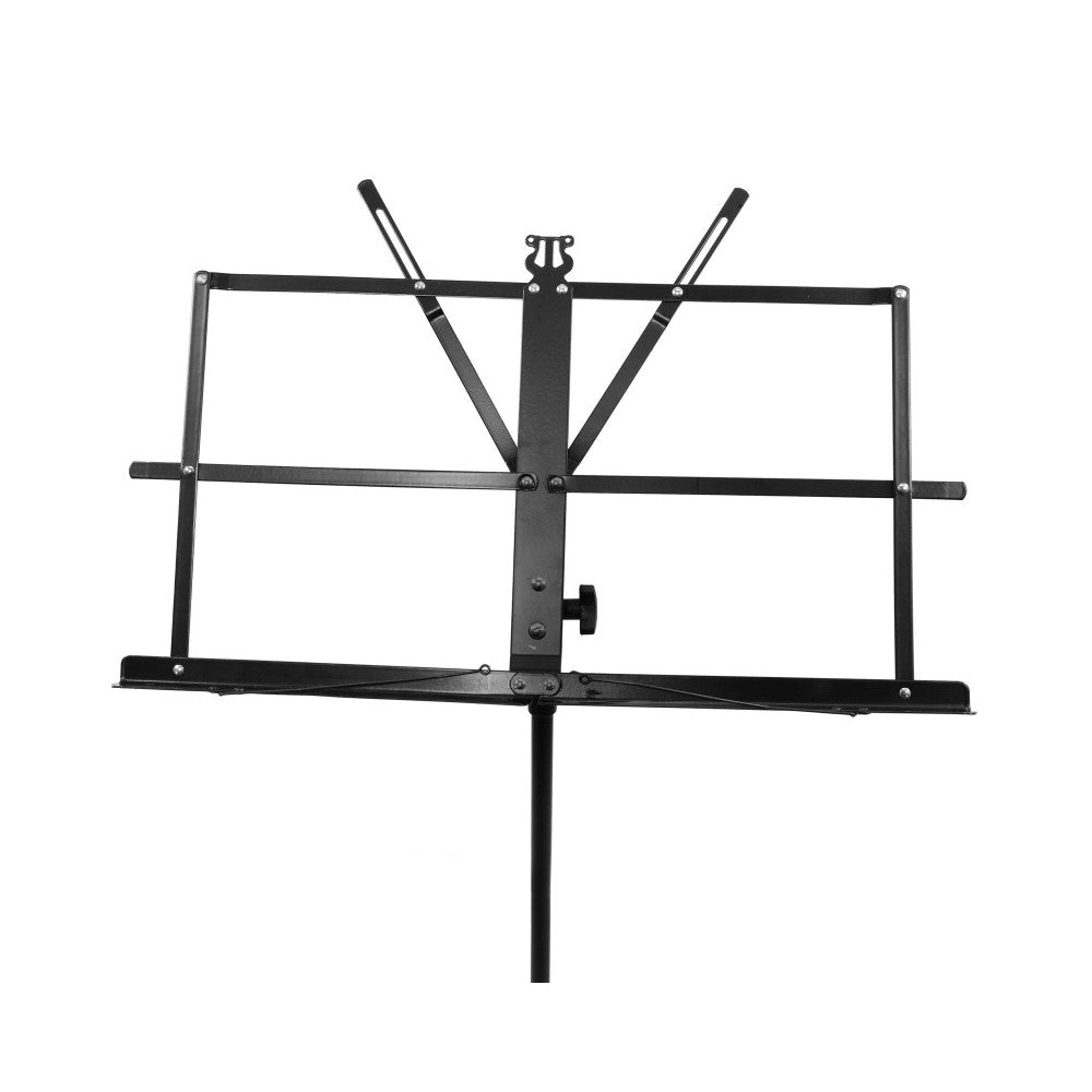 BoomTone DJ Foldable music stand, adjustable height, black color, adjustable high from 46 to 110 cm