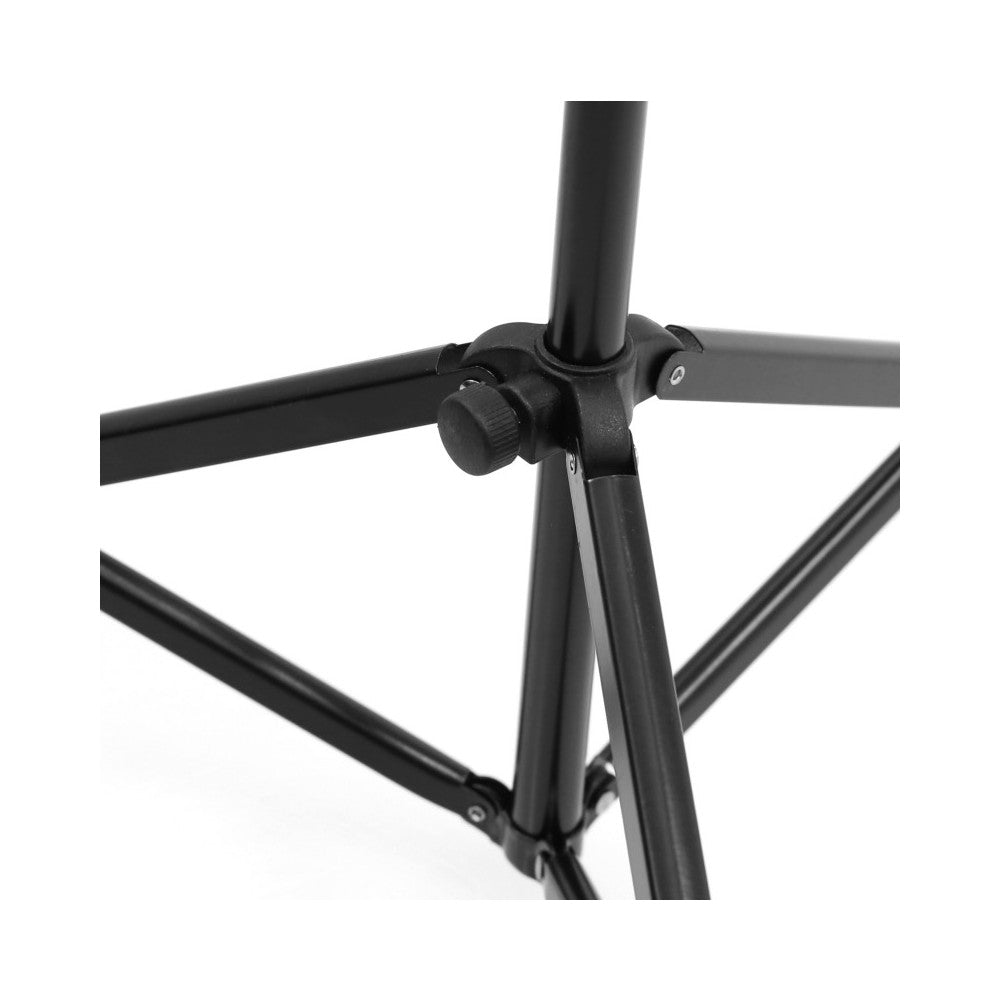 BoomTone DJ Foldable music stand, adjustable height, black color, adjustable high from 46 to 110 cm