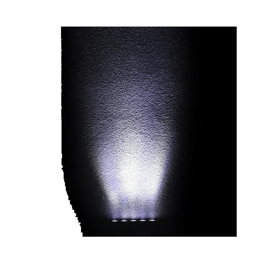 BoomTone DJ 5 x RGBW 4-in-1 8 W ultra-compact black LED bar. Remote control included.
