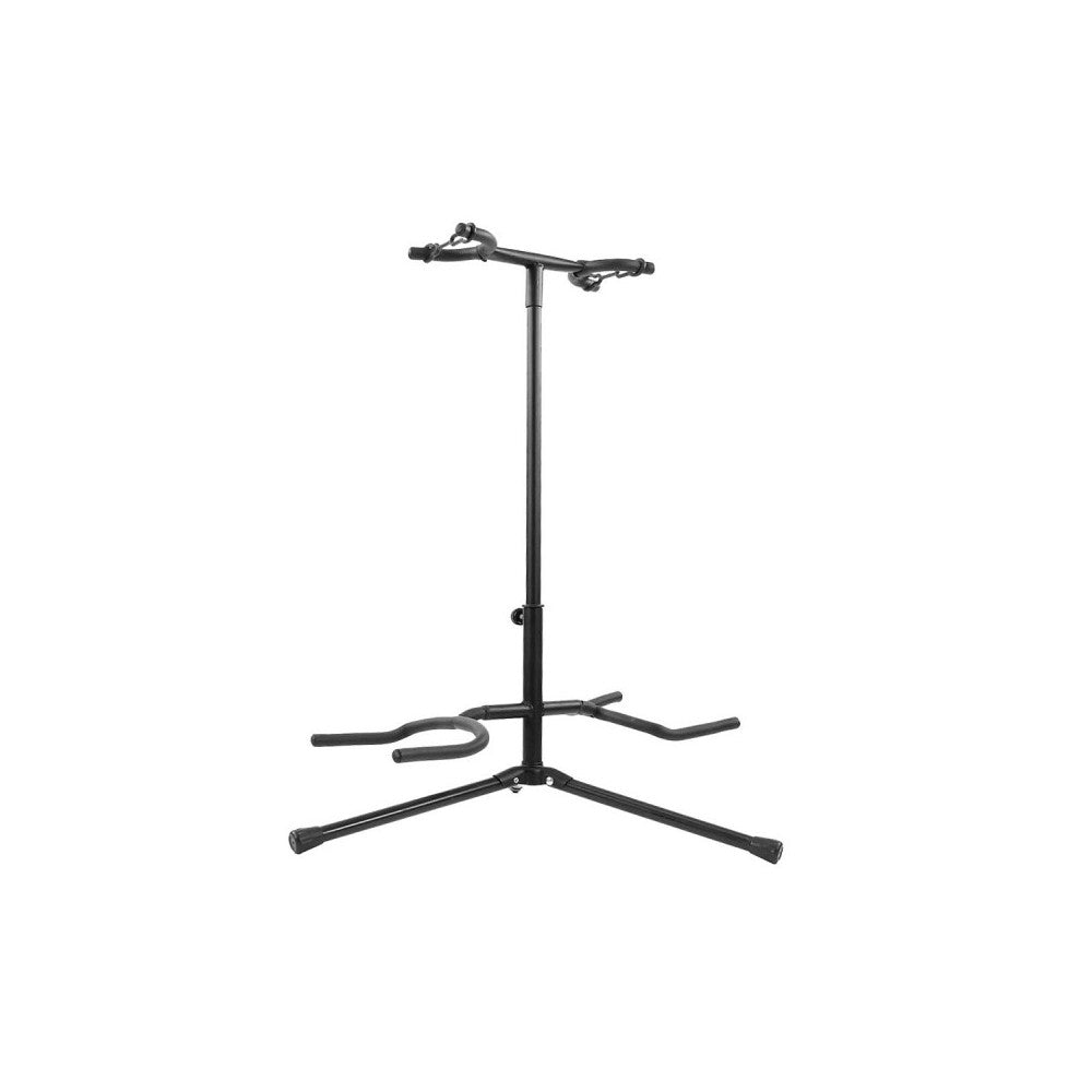 BoomTone DJ Double stand for guitars, foldable head and feet, adjustable height