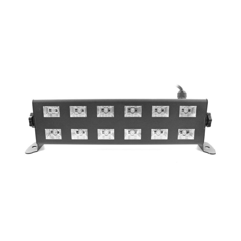 BoomTone DJ 12 x 1 W UV LED BAR black light projector