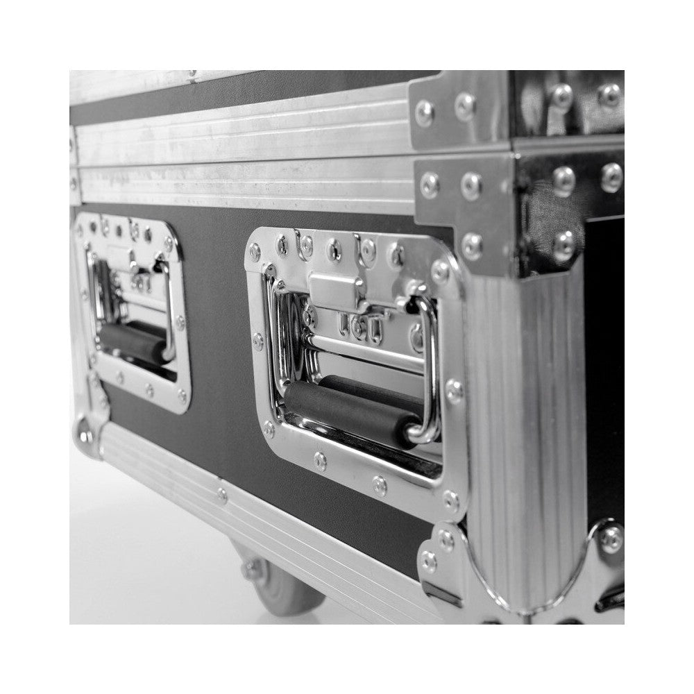 BoomTone DJ Pack de 6 proyectores EZBOX 4x15W + maleta de transporte y carga