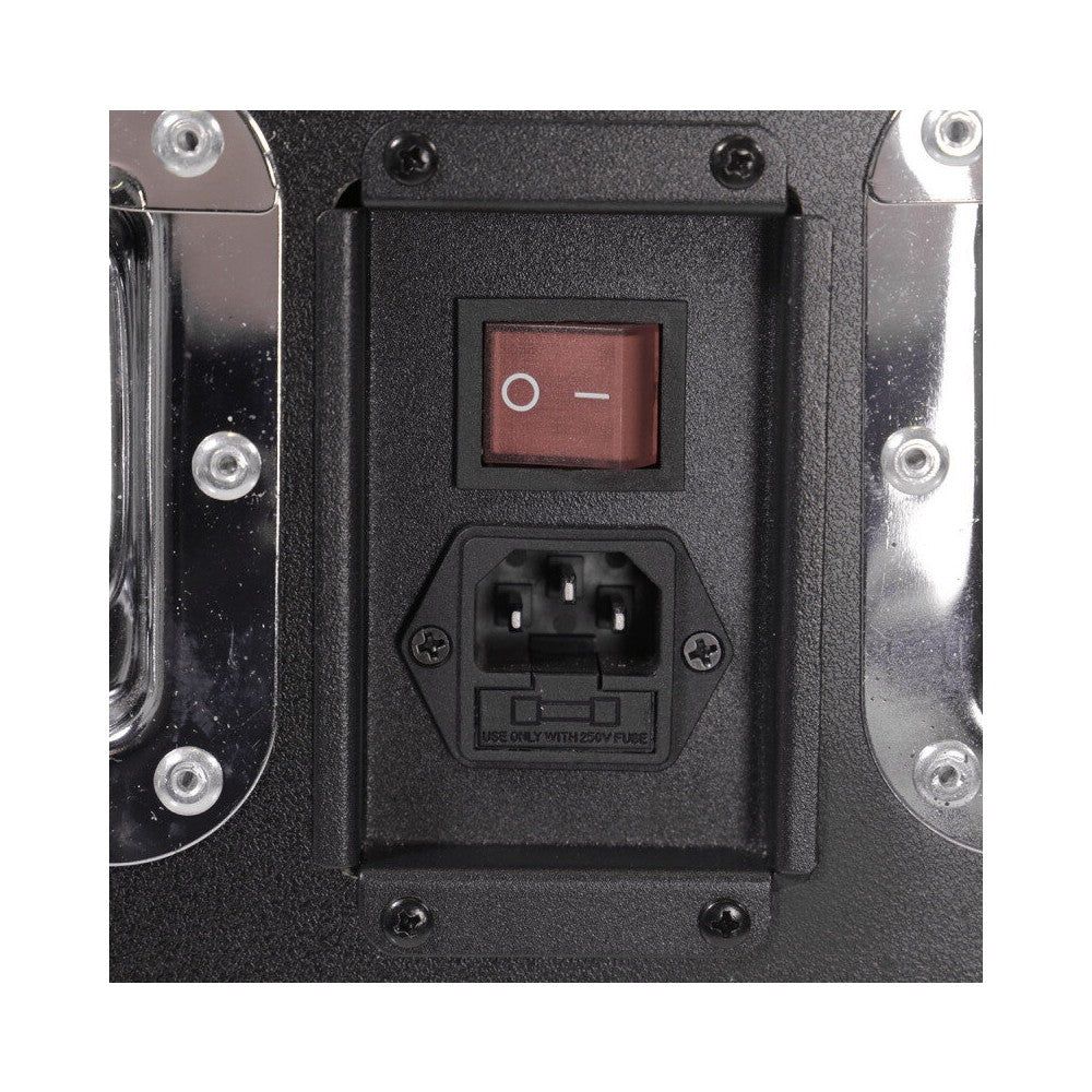 BoomTone DJ Pack de 6 proyectores EZBOX 4x15W + maleta de transporte y carga