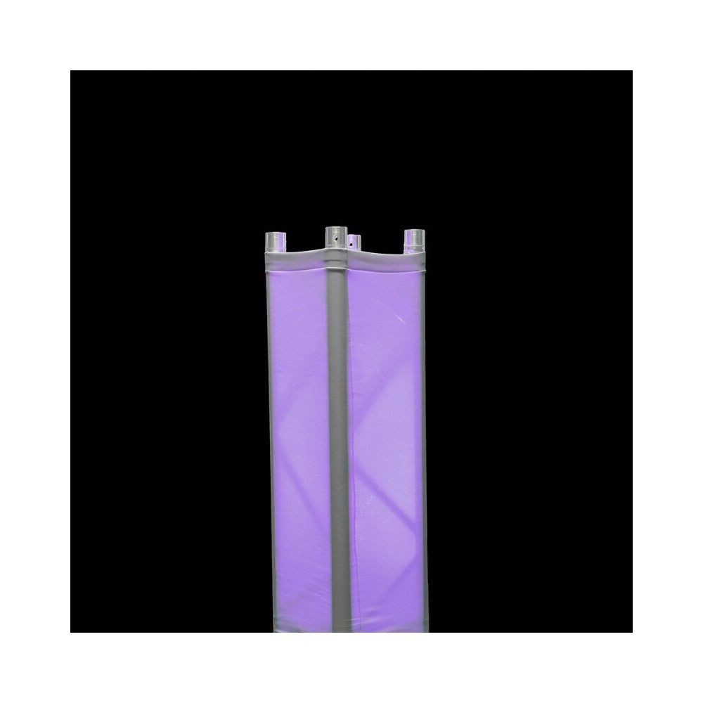 BoomTone DJ Lycra for square structure or totem in white color, 2 m height