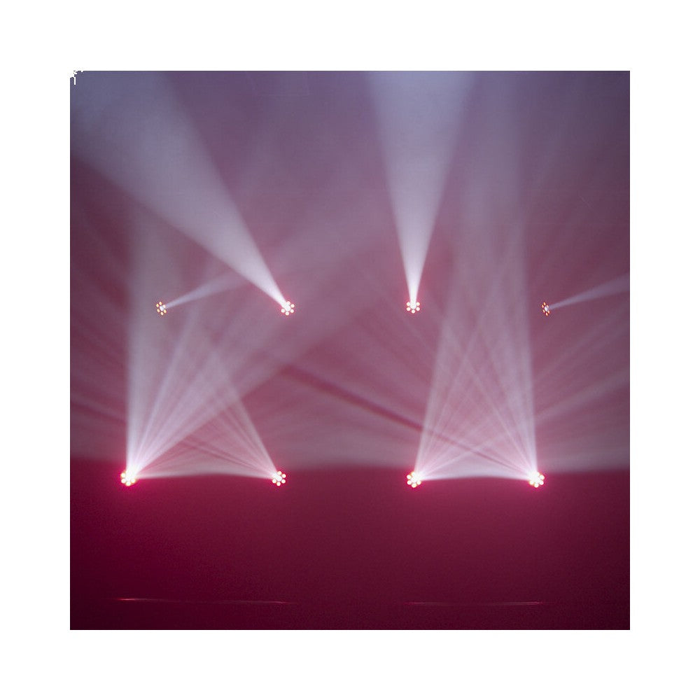 BoomTone DJ 2-in-1 Wash and a Spot moving head with 6 x 10 W RGBW LEDs