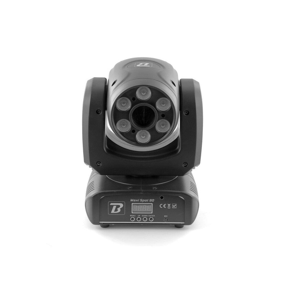 BoomTone DJ 2-in-1 Wash and a Spot moving head with 6 x 10 W RGBW LEDs