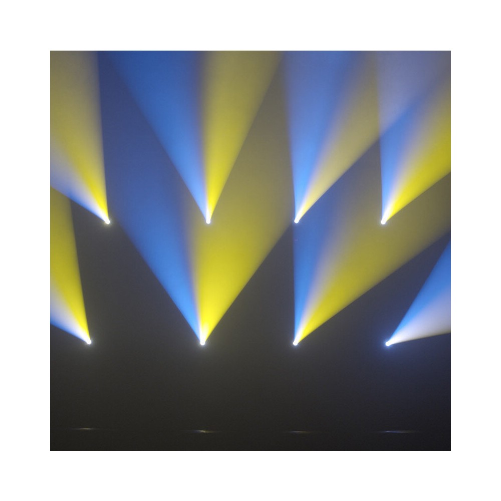 BoomTone DJ 2-in-1 Wash and a Spot moving head with 6 x 10 W RGBW LEDs