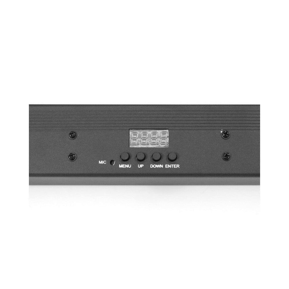 BoomTone DJ Wash and Beam LED bar equipped with 224 multicolored 3-in-1 LEDs