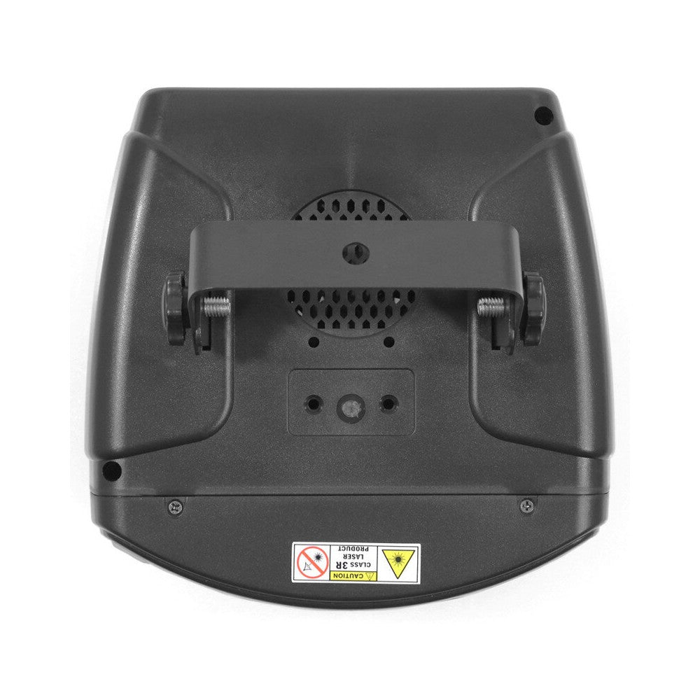 BoomTone DJ Efecto LED 4 en 1: haces de colores, láser rojo y verde, animación de fiesta y estroboscopio