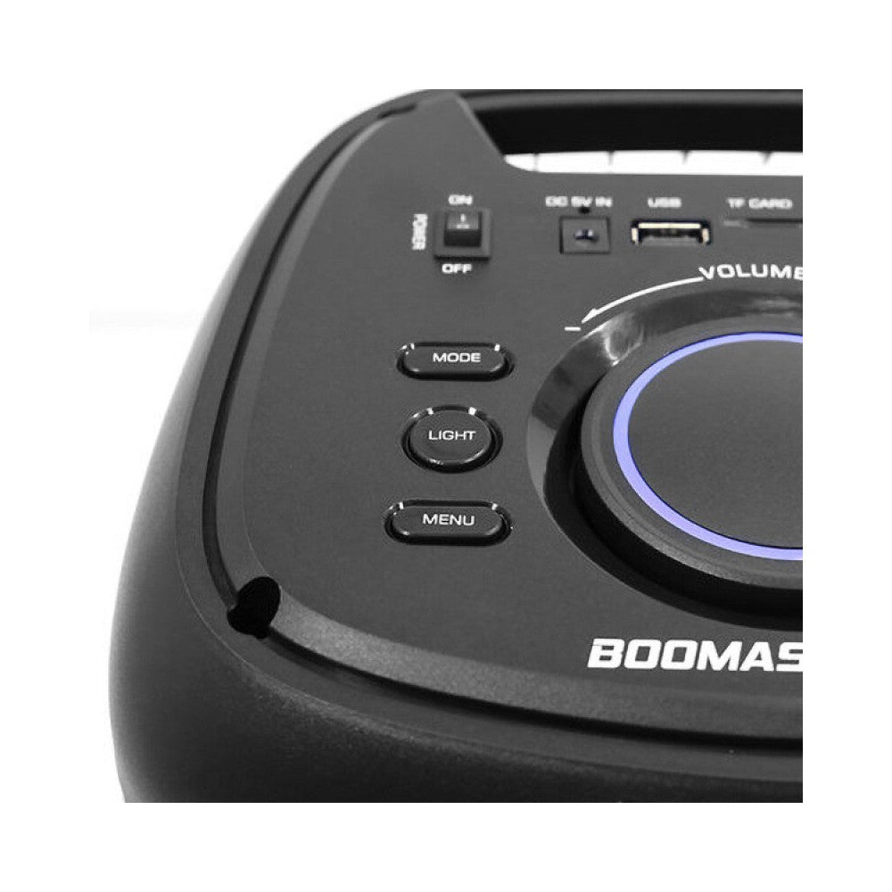 Altavoz portátil activo BoomTone DJ 250 W para karaoke, a batería, Bluetooth