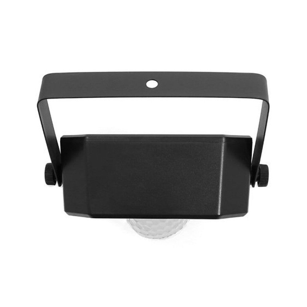 BoomTone DJ 5-in-1 light show: strobe, crystal ball, UV, laser and LED wash, 18 DMX channels,  remote control